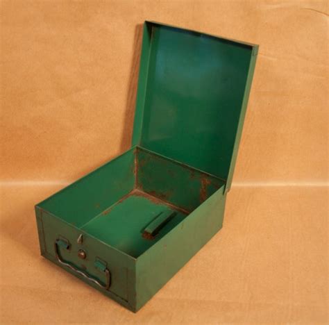 antique metal document box|metal box file wilko.